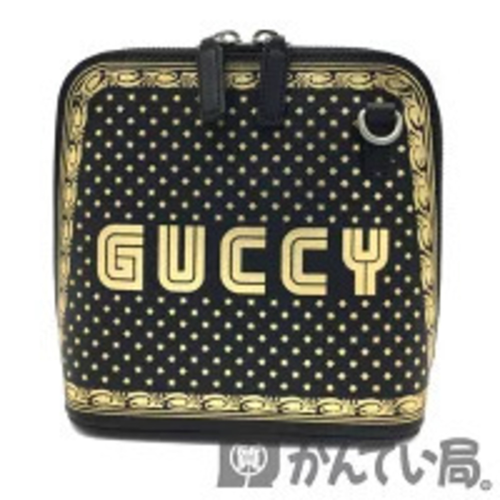 GUCCI GUCCY shoulder bag crossbody black SEGA collaboration
